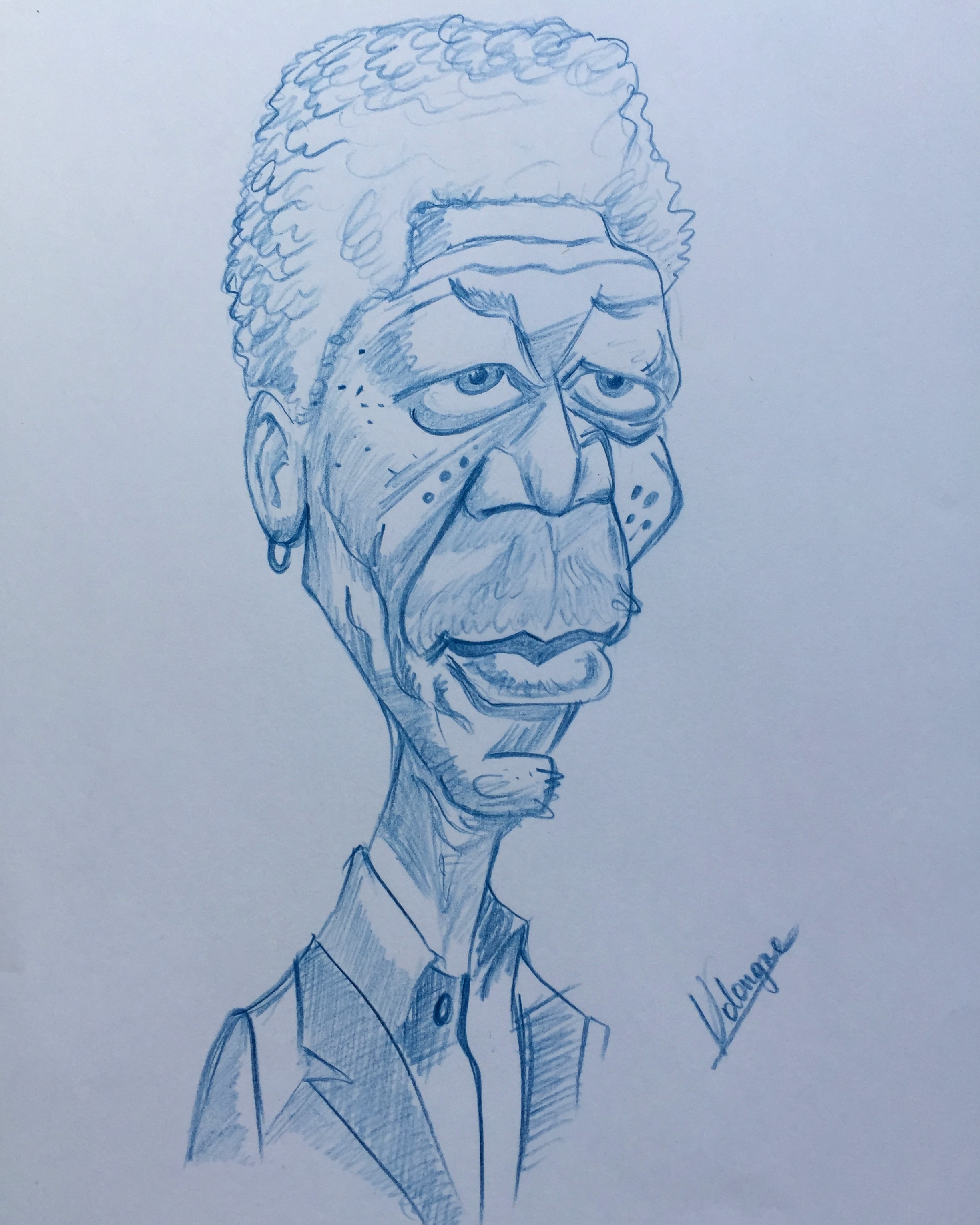 Morgan Freeman Portrait